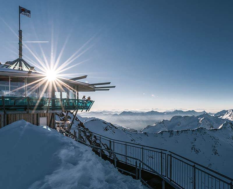 TOP Mountain Star Gastronomie im Skigebiet Obergurgl Hochgurgl und Sölden Skiurlaub im Ötztal in Tirol